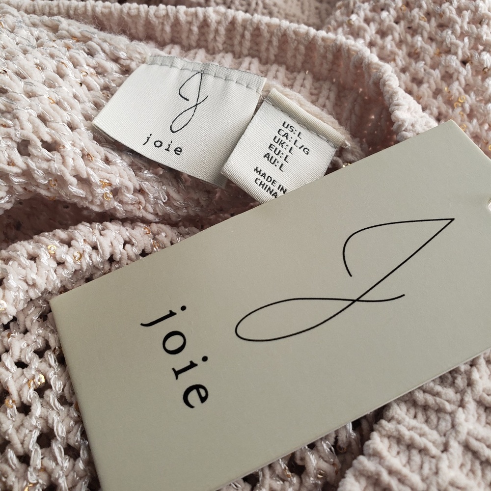 Joie Oatmeal Sweater Size Large NEW - Picture 8 of 10